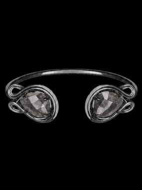 Kendra Scott Andy Gunmetal Bracelet in Mirror Rock Crystal - Prototype?